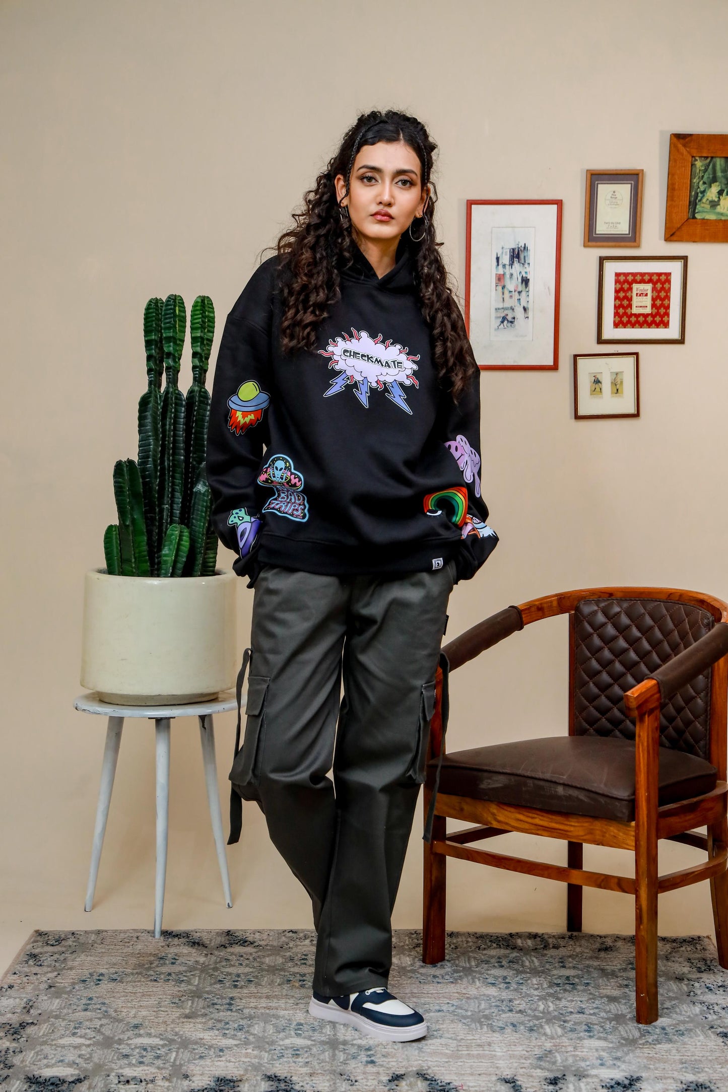 CHECKMATE OFFICIAL OVERSIZED HOODIE