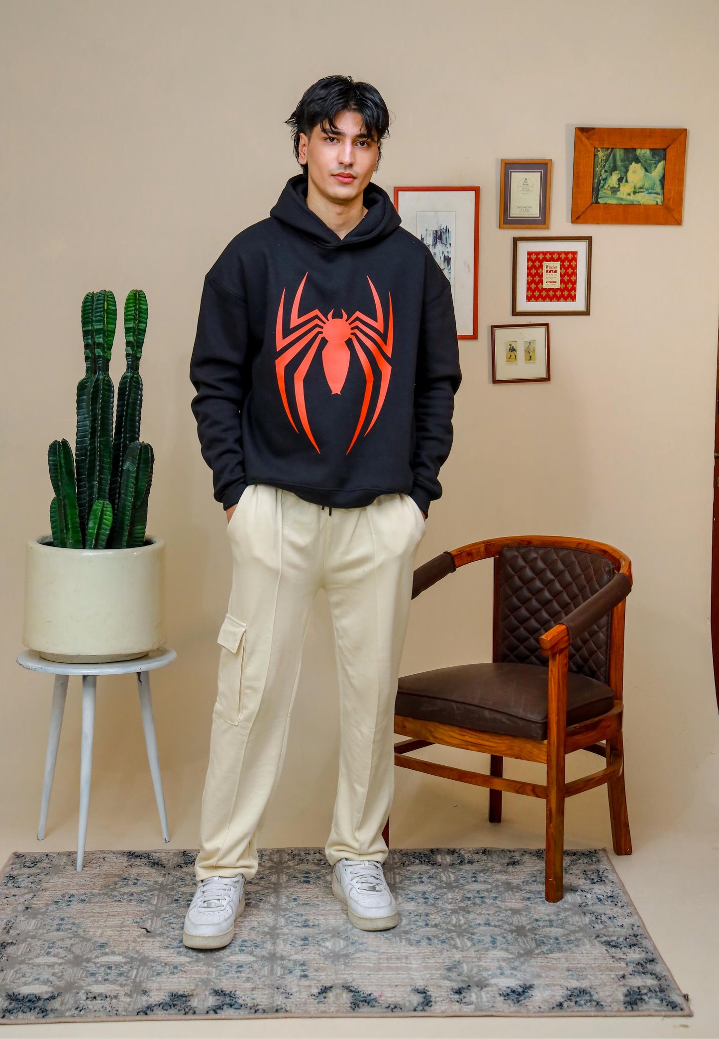SPIDER OVERSIZED HOODIE