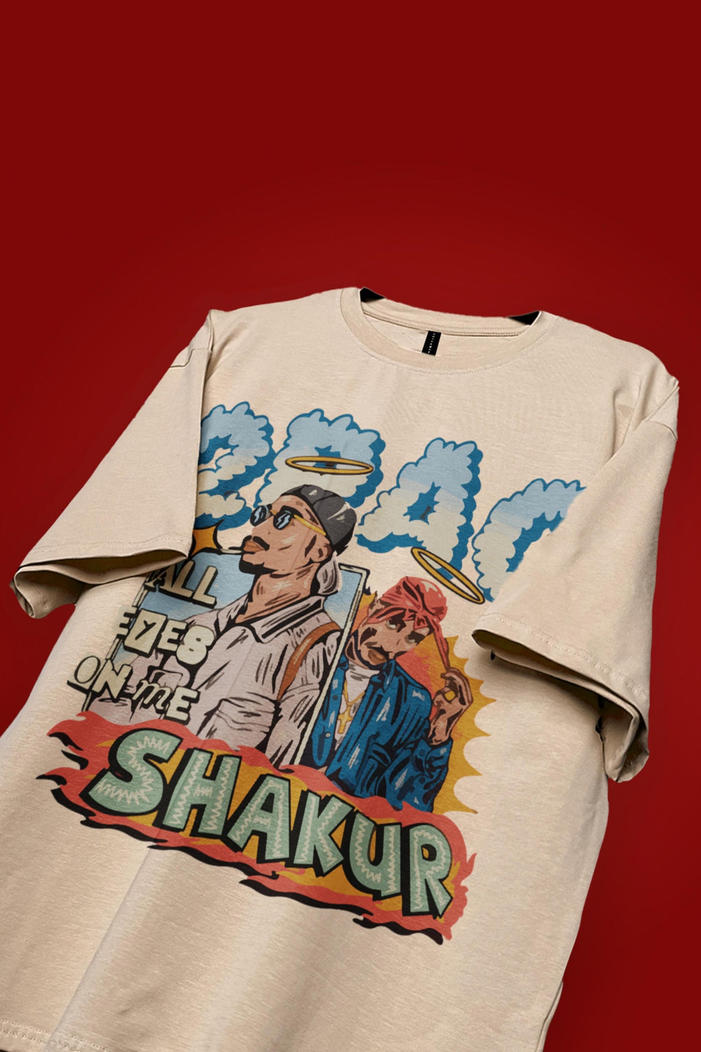 2PAC: ALL EYES ON ME OVERSIZED T-SHIRT