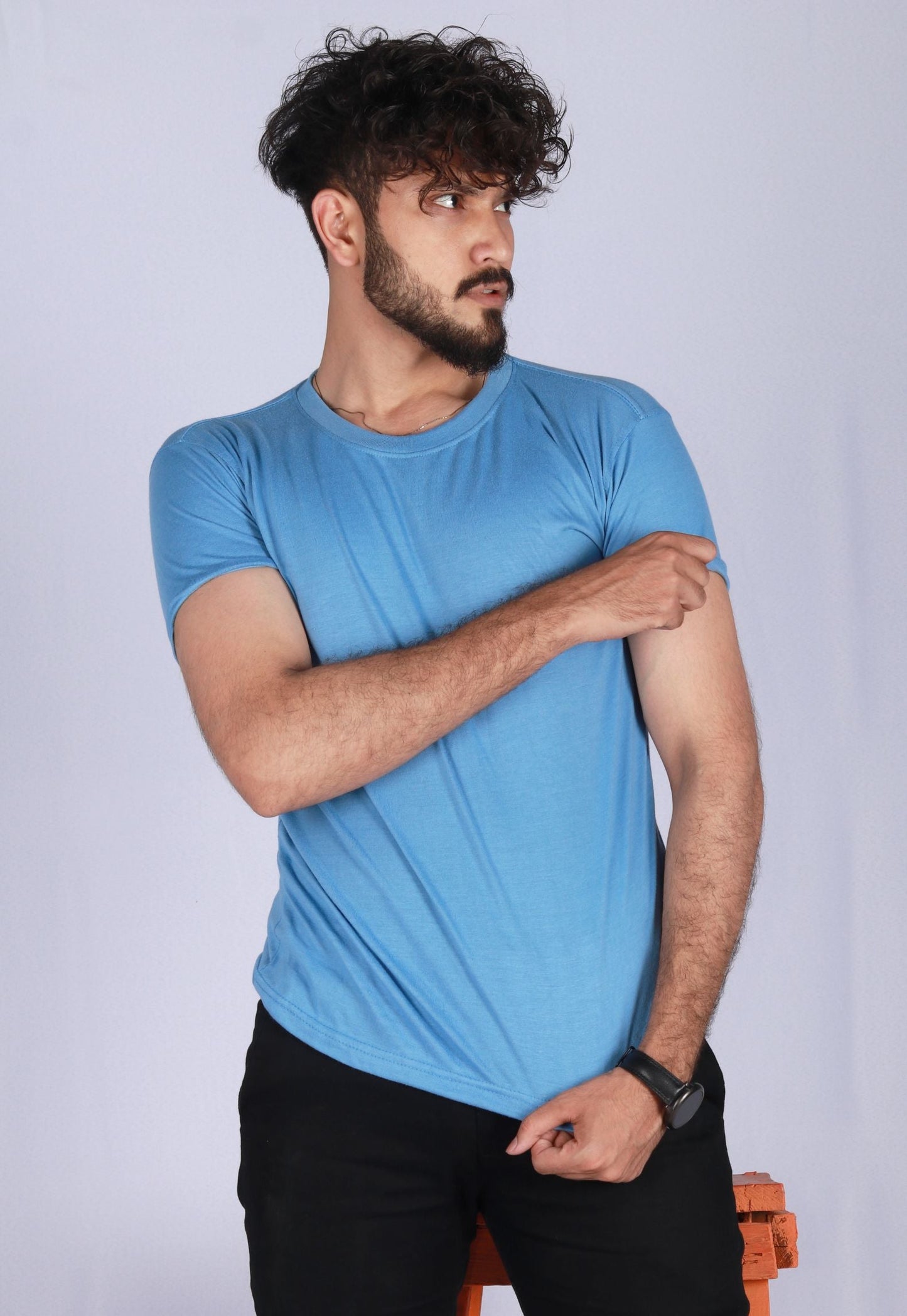 SKYISH BLUE TEE