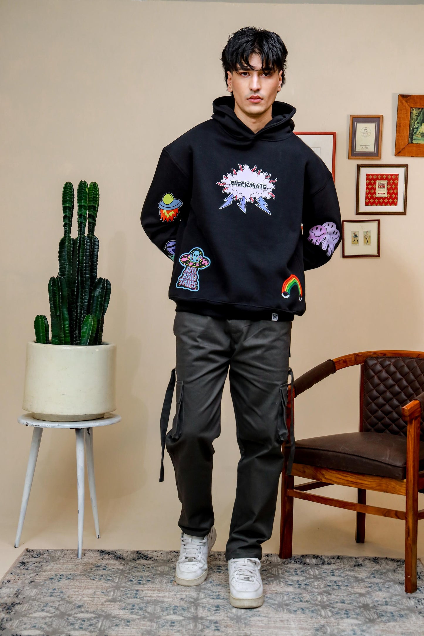 CHECKMATE OFFICIAL OVERSIZED HOODIE