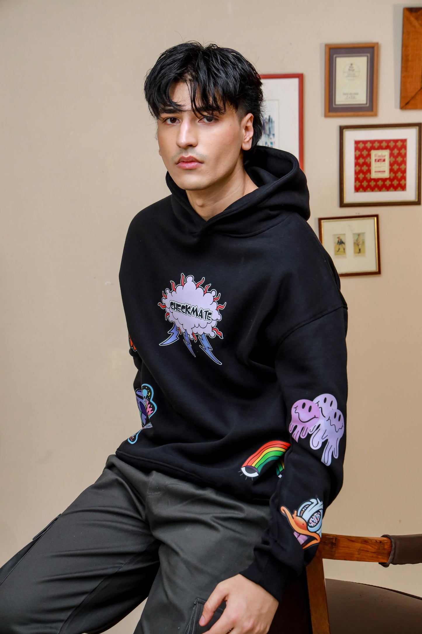 CHECKMATE OFFICIAL OVERSIZED HOODIE