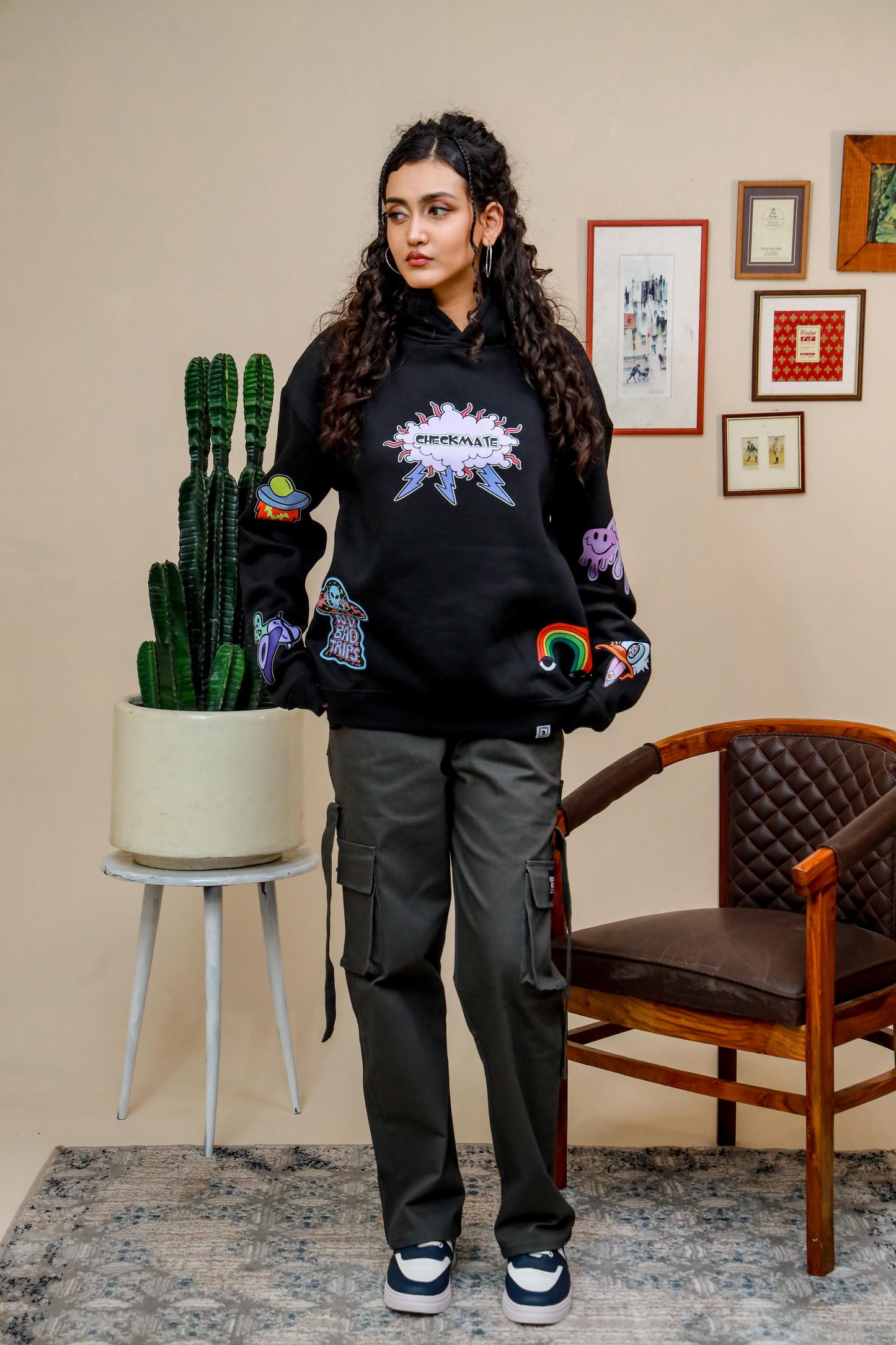 CHECKMATE OFFICIAL OVERSIZED HOODIE