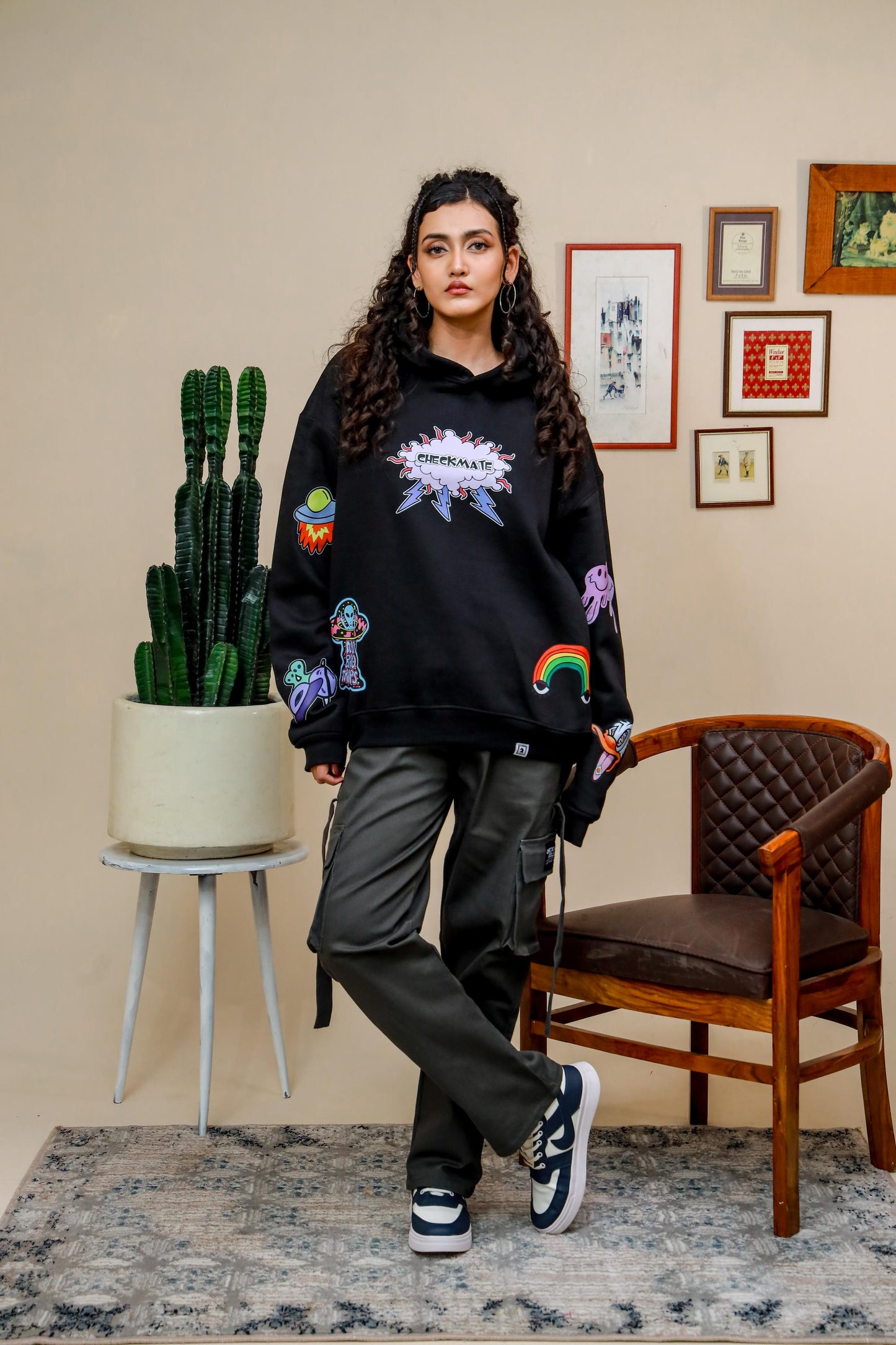 CHECKMATE OFFICIAL OVERSIZED HOODIE