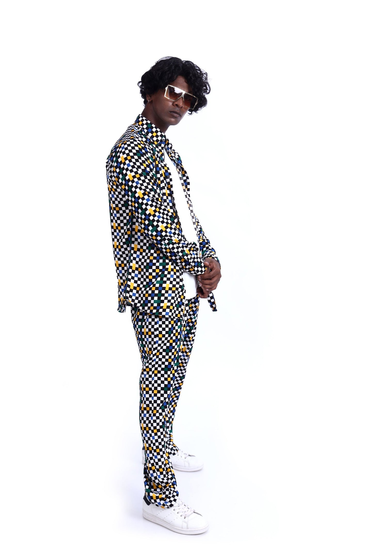 MULTI COLOR CHECK CO-ORD SET