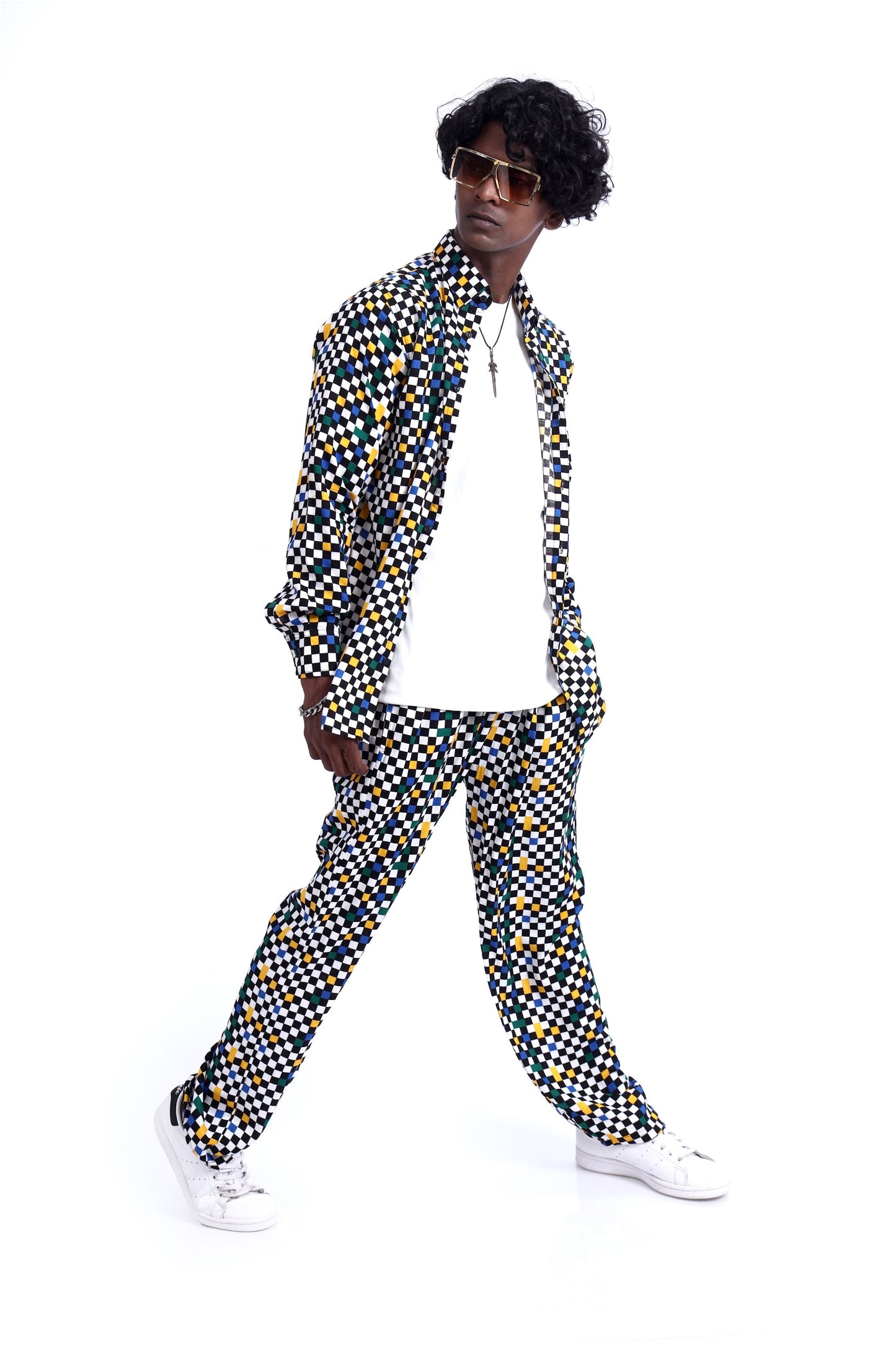 MULTI COLOR CHECK CO-ORD SET