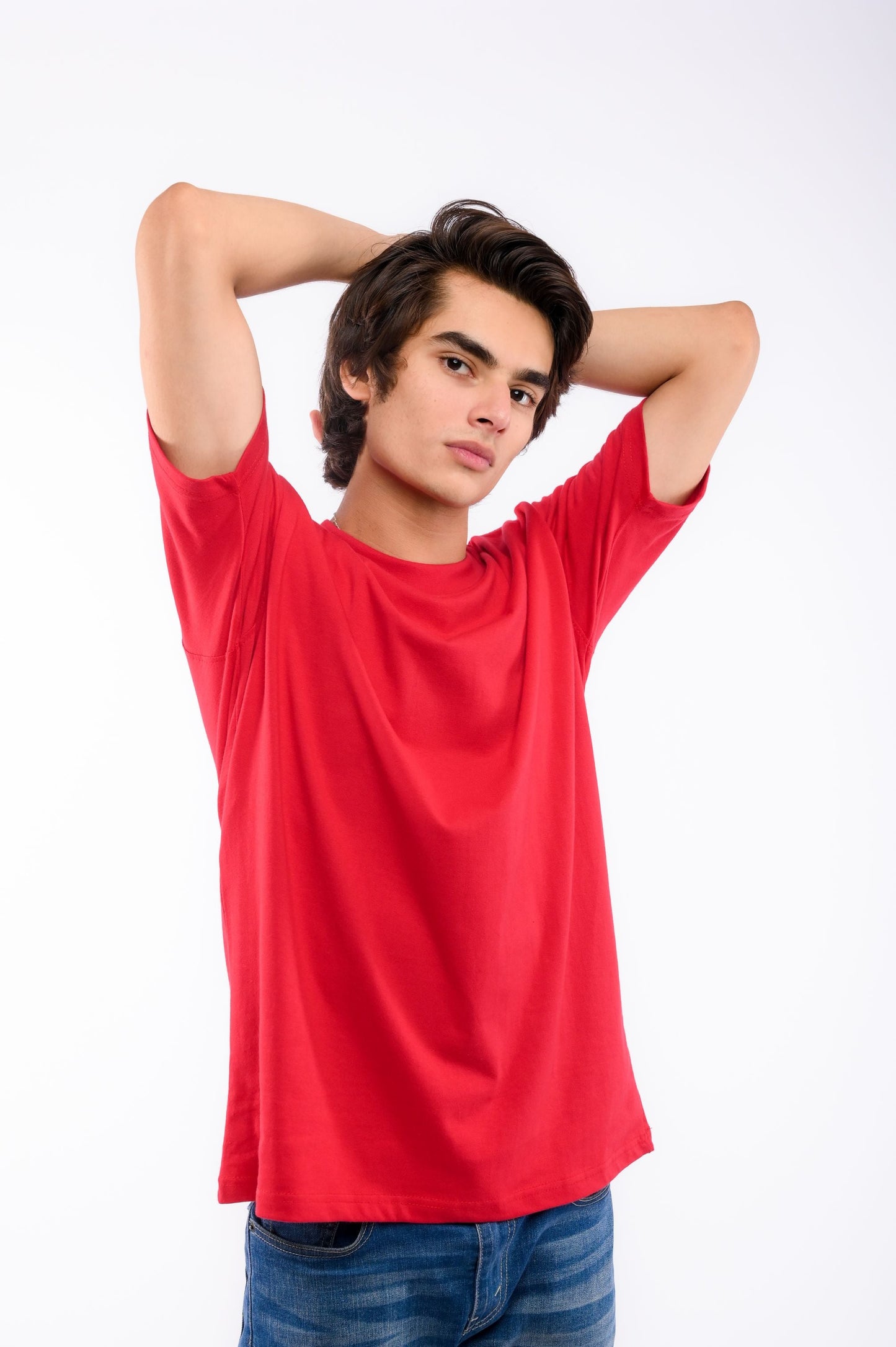 Red Round Neck T-Shirt