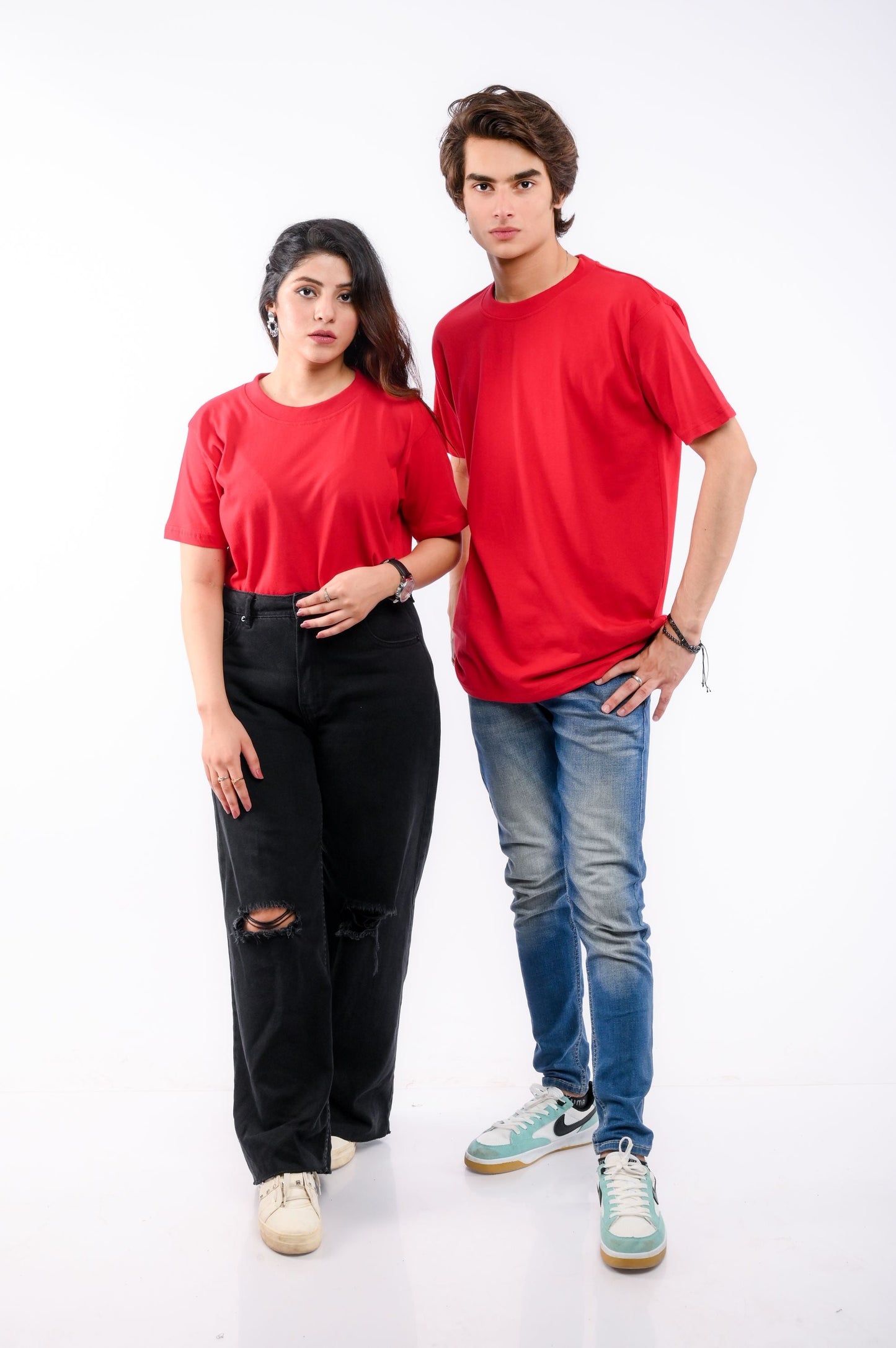 Red Round Neck T-Shirt