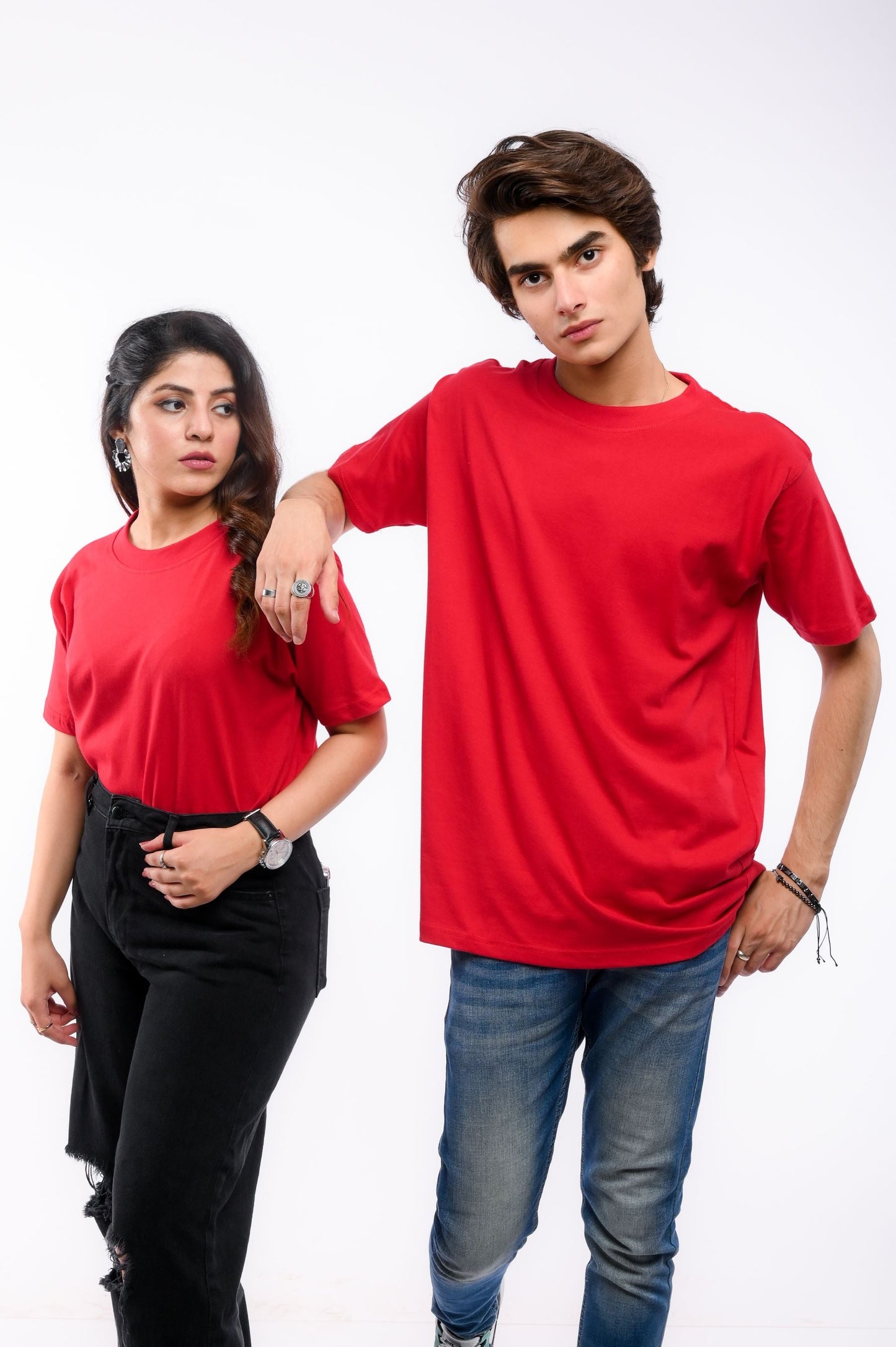 Red Round Neck T-Shirt